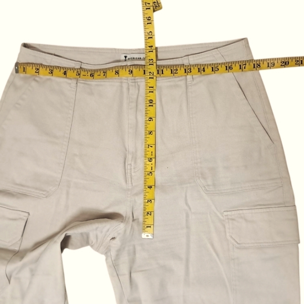 American Tall Cargo Chino Pants | 12 Tall | Soft Beige | Utility Style - Picture 14 of 16